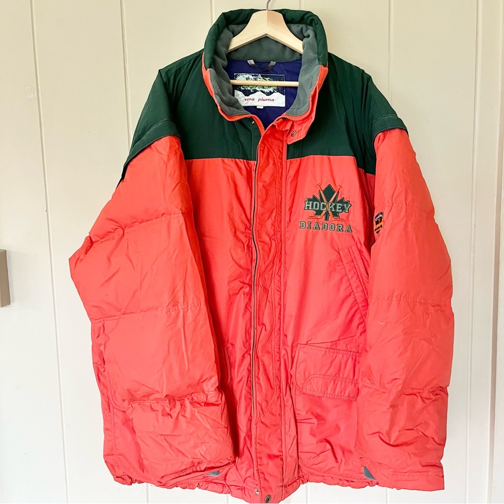DIADORA Men’s Down Filled Winter Coat Jacket size XL